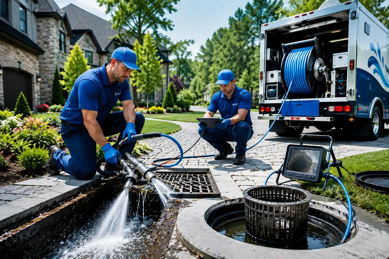 Local outdoor drain cleaning professionals in Braman, OK